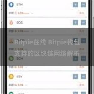 Bitpie在线 Bitpie钱包支持的区块链网络解析