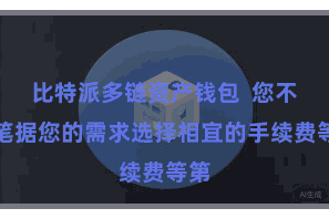 比特派多链资产钱包  您不错笔据您的需求选择相宜的手续费等第
