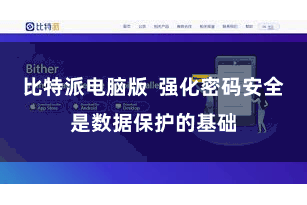 比特派电脑版 强化密码安全是数据保护的基础