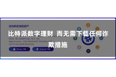 比特派数字理财 而无需下载任何诈欺措施