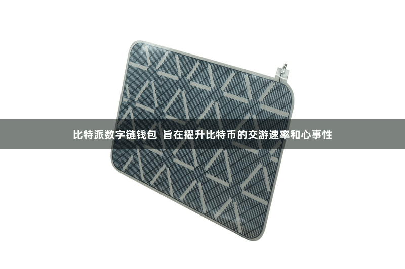 比特派数字链钱包  旨在擢升比特币的交游速率和心事性